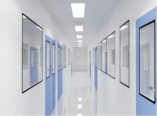 Van het het Glas Schone Venster van de drukhulp Vaste het Laboratoriumobservatie