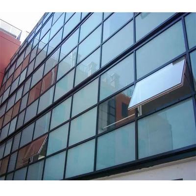 De duidelijke Voorgevel van de het GlasGordijngevel van de Aluminiumverglazing voor Tentoonstellingszalen