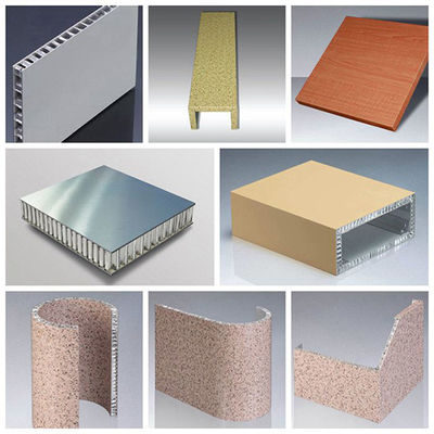 Aluminiumcomposite honingraatpaneel bekleding Inwendige wanddecoratie Bouwmateriaal