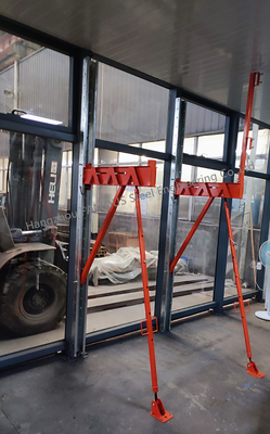 Optimale wandstabiliteit Prefab Steel Frame House Kits Met ICF Bracing Gemakkelijke installatie