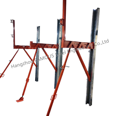 Optimale wandstabiliteit Prefab Steel Frame House Kits Met ICF Bracing Gemakkelijke installatie