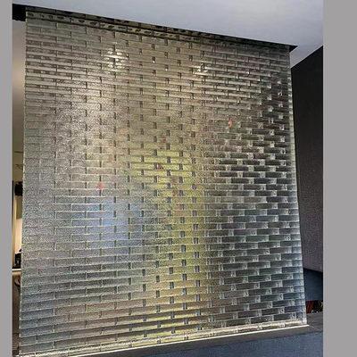 Hot Melt Bubble Solid Glass Wall Block 50*100*200mm Kleurbalk Glas Interieur Decoratieve baksteen