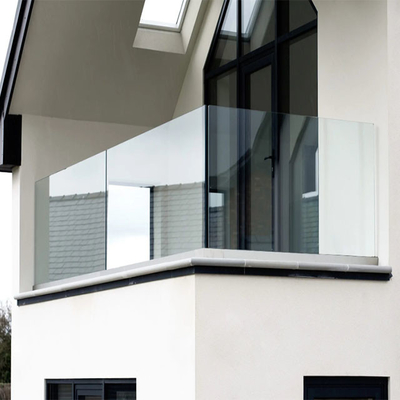 Hoogsnelheidsspoorbalkonbescherming met roestvrij staal / aluminium