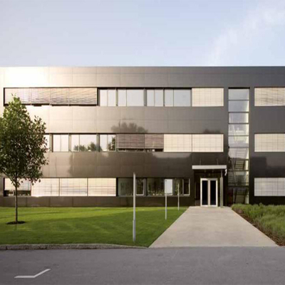 Weerbestand ≥25 jaar Aluminium metalen bekleding voor hoge inslagbestandheid ≥2.0J