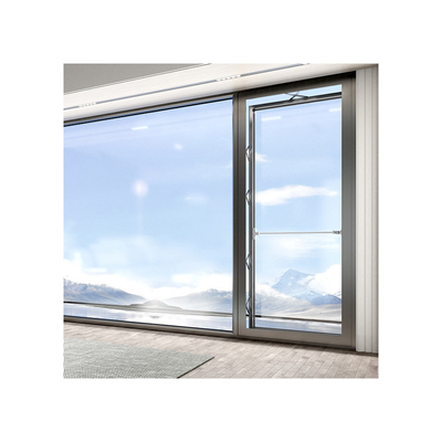 Op maat gemaakte aluminiumprofiel geïsoleerde glazen muren met laag E-glas voor hedendaagse ruimtes