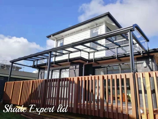 Gepersonaliseerde grootte vrijstaande aluminium zonnekamer met dubbel gehard dubbel glas