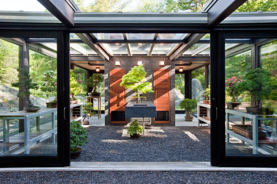 Tempered Glass Roof Winter Tuin Zonnekamer Met Schuifbare Dubbele Deur En Aluminium Frame