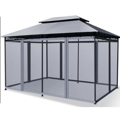 Gepersonaliseerde grootte Aluminium frame Glas zonnekamer voor energiebesparing en het hele jaar door plezier