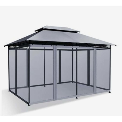 Gepersonaliseerde grootte Aluminium frame Glas zonnekamer voor energiebesparing en het hele jaar door plezier