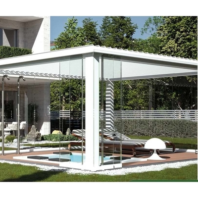Gepersonaliseerde grootte Aluminium frame Glas zonnekamer voor energiebesparing en het hele jaar door plezier