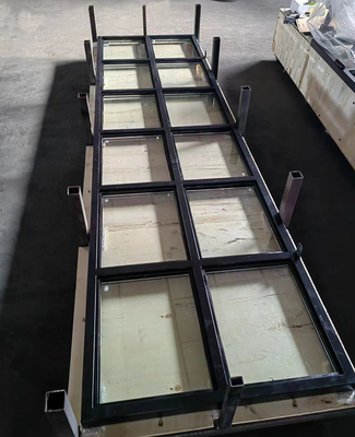Goedkope weerbestendige aluminium glazen ramen / brandvrije stalen deuren met gemakkelijke installatie