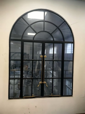Goedkope weerbestendige aluminium glazen ramen / brandvrije stalen deuren met gemakkelijke installatie