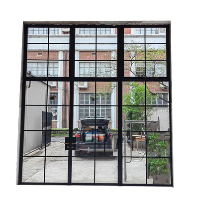 2025 Stijl Anti-corrosie Low-E glas staal boerderij deur