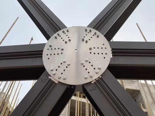 Gebouw met dakdak van aluminiumlegering met FRP-vezelplaat glazen dakraam