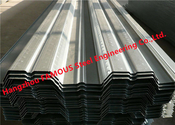 Q345 0.81.5mm Golf Hoge het Lagercapaciteit van Decking van de Metaalvloer