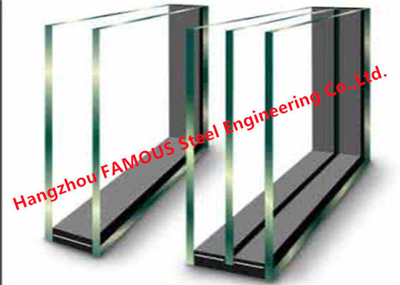 Geïsoleerde 4mm 6A 4mm Lage e-de Overbrengings Anti Ultraviolette van de GlasGordijngevel Lichte Stralen