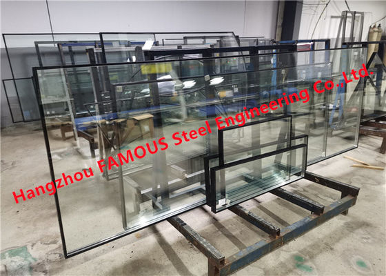 Geïsoleerde 4mm 6A 4mm Lage e-de Overbrengings Anti Ultraviolette van de GlasGordijngevel Lichte Stralen