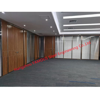 Van het het Bureaualuminium van het douaneontwerp de Draagbare van het het Kader Dubbele Glas Muren van de het Glasverdeling Geluiddichte met Luifel