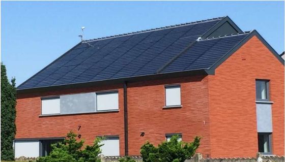 Dakwerk BIPV de Bouw Geïntegreerde Photovoltaics 6063 Geanodiseerde T5