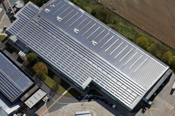 Dakwerk BIPV de Bouw Geïntegreerde Photovoltaics 6063 Geanodiseerde T5
