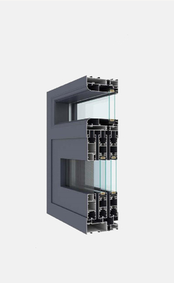 De thermische van het de Orkaaneffect van het Onderbrekingsaluminium Glijdende Vensters met Dubbel Glas