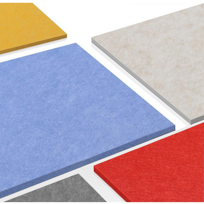 De grafische Zaal Decoratieve Comités van de Sandwichmuur absorbeert Correct Polyester Akoestisch Comité