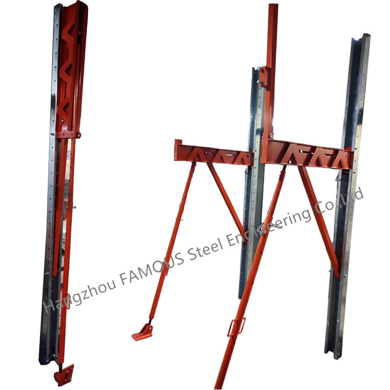 Optimale wandstabiliteit Prefab Steel Frame House Kits Met ICF Bracing Gemakkelijke installatie