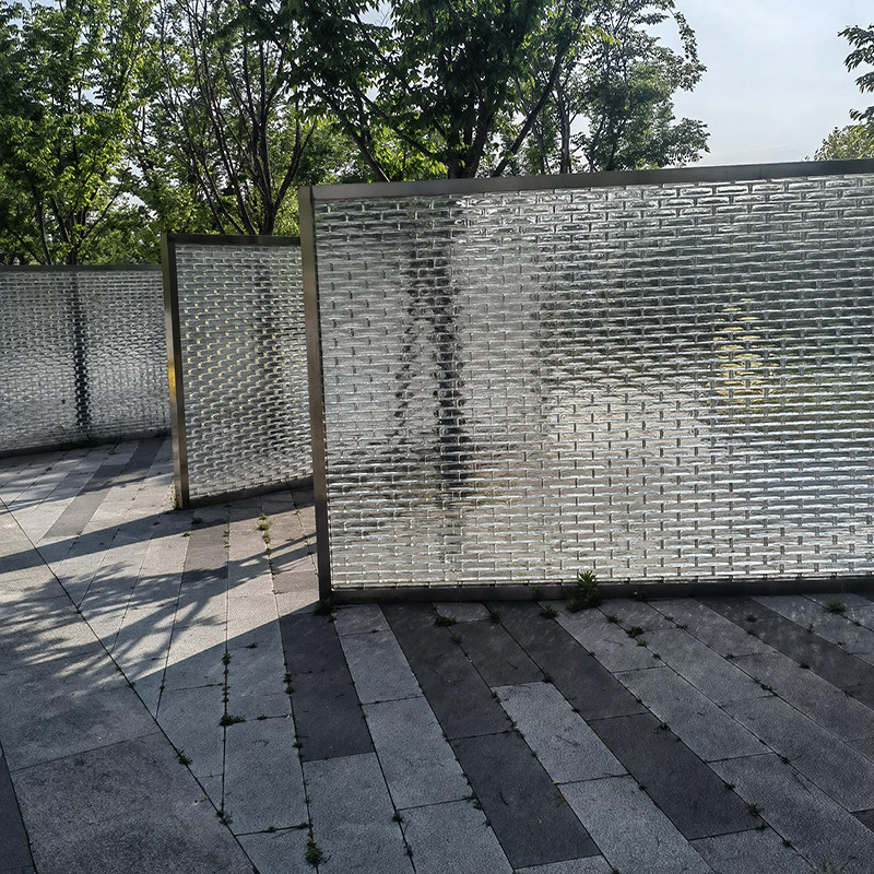 Transparante volledige lichaam binnenglas muur mozaïek tegel voor keuken glasblok