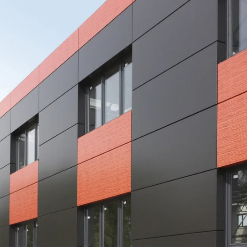 Duurzaam metalen geborstelde aluminium geïsoleerde panelen voor langdurige gebouwen