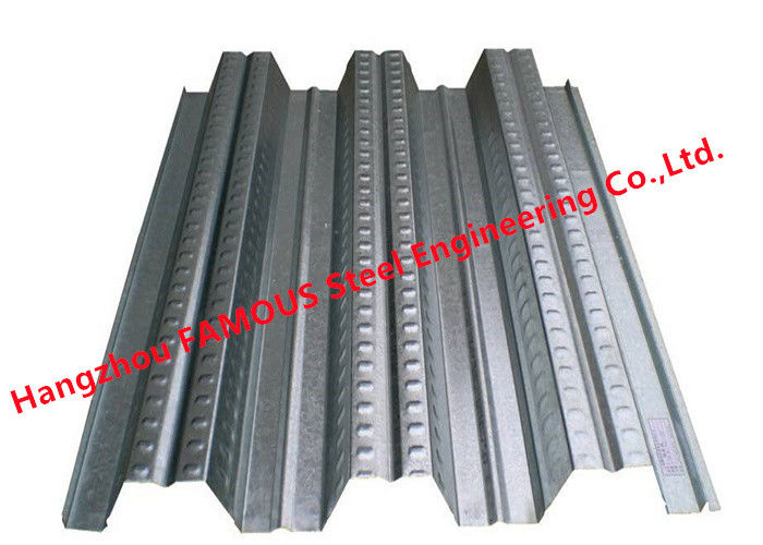 Q345 0.81.5mm Golf Hoge het Lagercapaciteit van Decking van de Metaalvloer