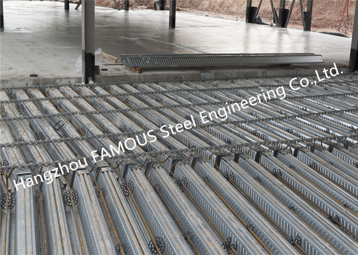 0.8mm1.2mm Samengestelde Metaalvloer Decking voor de Bouw Met meerdere verdiepingen ISO9001