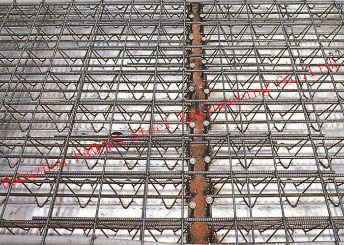 De gegalvaniseerde 11.8m Bundel van de het Staalbar van Decking van de Metaalvloer HRB500E Versterkte, 0.5mm Concrete Vloer Decking