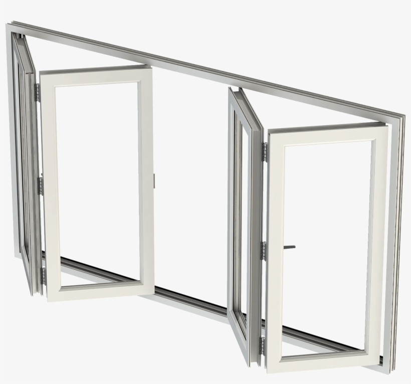 Buiten de Legeringsglas die van het Voorgevelaluminium Bifold-Vensters en Deuren Blootgesteld Kader vouwen
